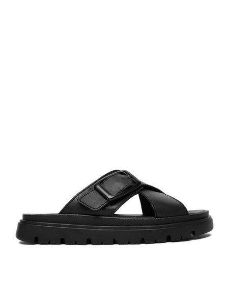 G-Star Raw Klapki CEO-WI16-MARS-02 Czarny. Czarne klapki damskie G-Star Raw, bez wzorów, ze skóry, bez obcasa. Za 269.99 zł.