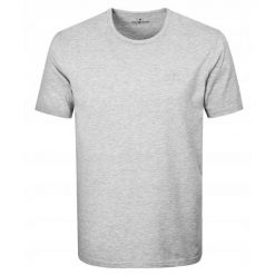 Koszulka Męska (T-Shirt) - Pako Jeans - Domieszka Elastanu, Popiel. Szare t-shirty męskie Pako Jeans, l, bez wzorów, z bawełny, bez kołnierzyka. Za 65.00 zł.