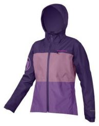 Kurtka rowerowa damska Endura Singletrack II Waterproof bramble. Czerwone kurtki damskie ENDURA, l, bez wzorów, z materiału, z kapturem. Za 659.99 zł.