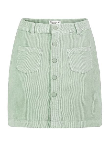 Sublevel Spódnica sztruksowa w kolorze miętowym rozmiar: L. Zielone spódniczki damskie Sublevel, l, bez wzorów, ze sztruksu, mini. Za 113.10 zł.