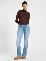 Lee Dżinsy - Slim fit - w kolorze błękitnym rozmiar: W28/L29. Niebieskie jeansy damskie Lee. Za 174.84 zł.