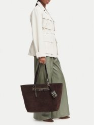 MICHAEL Michael Kors Torebka Jet Set Travel 30F6ATVT4S Brązowy ciemny. Brązowe torebki klasyczne damskie MICHAEL Michael Kors, bez wzorów, bez dodatków. Za 1,429.00 zł.