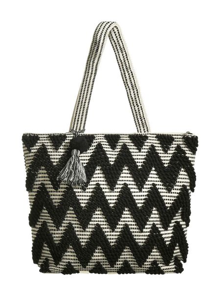 BLE Torebka w kolorze czarnym - 38 x 38 x 15 cm rozmiar: onesize. Czarne torebki klasyczne damskie BLE, z aplikacjami, z bawełny, bez dodatków. Za 179.95 zł.