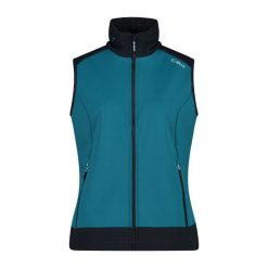 Damska kurtka bez rękawów z kapturem CMP. Niebieskie kamizelki damskie CMP, s, bez wzorów, z kapturem. Za 403.50 zł.