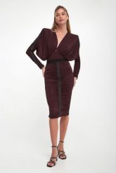 Spódnica drapowana ELISABETTA FRANCHI. Spódniczki damskie Elisabetta Franchi, bez wzorów. W wyprzedaży za 1,490.30 zł.
