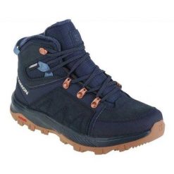Buty Górskie Damskie Outchill. Niebieskie obuwie trekkingowe damskie Salomon. Za 666.00 zł.