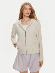Calvin Klein Underwear Bluza 000QS6869E Écru Regular Fit. Bluzy bez kaptura damskie Calvin Klein Underwear, m, z bawełny. Za 239.99 zł.
