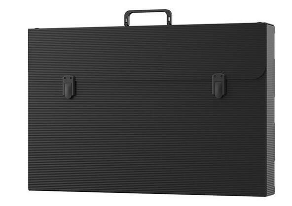 Teczka etui na przenoszenie tablicy, tablica do zmian zawodników. Szare aktówki damskie YAKIMASPORT, z materiału. Za 299.00 zł.