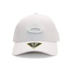Czapka sportowa OAKLEY 911545-BCL Biały. Białe czapki męskie Oakley, bez wzorów, z materiału, sportowe. Za 150.90 zł.