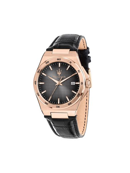 Maserati Zegarek Velocita R8851153001 Czarny. Czarne, analogowe zegarki męskie maserati. Za 919.99 zł.