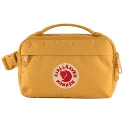 Torba biodrowa Fjallraven Kanken Hip Pack - ochre. Żółte torebki klasyczne damskie Fjällräven, bez wzorów, bez dodatków. Za 209.99 zł.