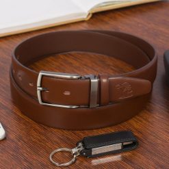 Pasek męski skórzany premium 3,5 cm casualowy brązowy skóra lico Beltimore brązowy E37 : Kolory - brązowy, beżowy, Rozmiar pasków - r.95-110 cm. Brązowe paski męskie bez wzorów, ze skóry, klasyczne. Za 59.90 zł.