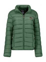 Geographical Norway Kurtka pikowana "Atikamap" w kolorze zielonym rozmiar: XXL. Zielone kurtki damskie Geographical Norway, xxl, bez wzorów, bez kaptura. Za 131.74 zł.