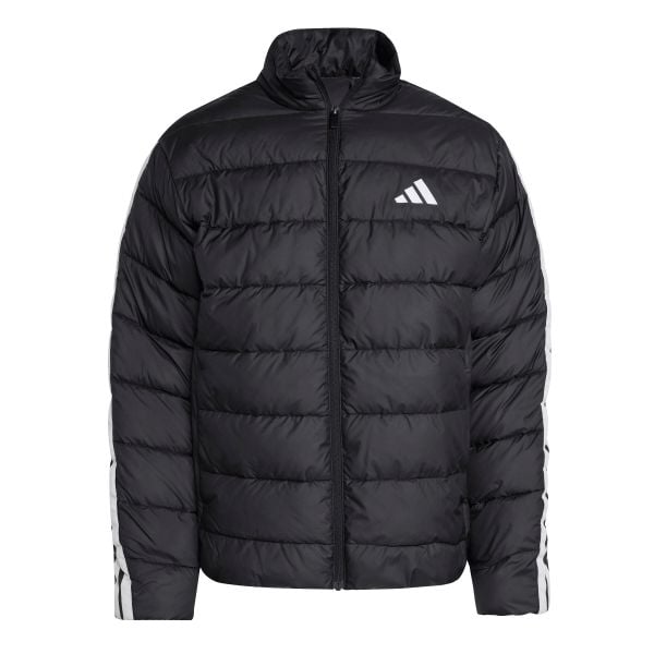 Kurtka puchowa adidas Essentials Climawarm 3 stripes. Czarne kurtki męskie Adidas, m, bez wzorów, z materiału, bez kaptura. Za 506.50 zł.