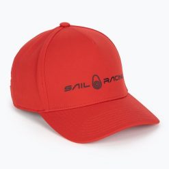 Czapka z daszkiem Sail Racing Spray Cap. Czerwone czapki męskie SAIL RACING, bez wzorów. Za 159.99 zł.