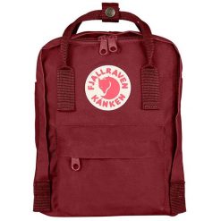 Plecak sportowo-miejski Kanken Mini 7l. Czerwone plecaki damskie Fjällräven, bez wzorów. Za 429.99 zł.