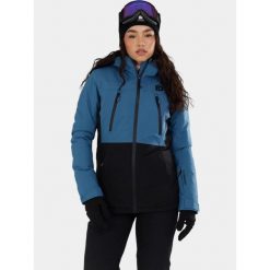 Kurtka Narciarska Damska Fundango Celine. Czarne kurtki damskie Fundango, na zimę, bez wzorów, bez kaptura. W wyprzedaży za 499.00 zł.