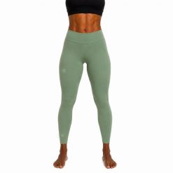 Damskie sportowe legginsy, dostępne w wielu kolorach. Czerwone legginsy damskie R-EVENGE, l, bez wzorów, z dzianiny. Za 212.00 zł.
