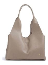 COCCINELLE Skórzany shopper bag w kolorze szarobrązowym - 39 x 24 x 16 cm rozmiar: onesize. Brązowe shopper bag damskie Coccinelle, bez wzorów, z materiału, na ramię, bez dodatków. Za 1,374.95 zł.