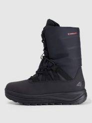 4F Buty zimowe śniegowce INUA z ociepliną Primaloft damskie - czarne 37. Czarne śniegowce damskie 4f, z gumy, przed kolano. Za 399.99 zł.