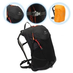 Plecak turystyczny KADVA Aventura 22 l. Czarne plecaki damskie KADVA, bez wzorów. Za 149.99 zł.