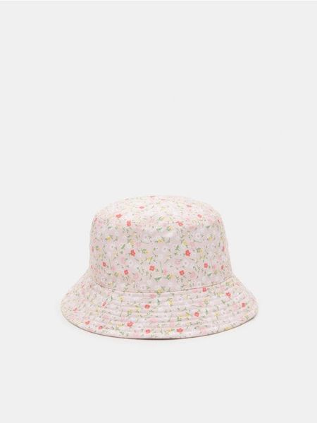 Kapelusz bucket hat - wielobarwny. Kapelusze damskie Sinsay, bez wzorów, z bawełny. Za 25.99 zł.