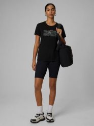 4F Legginsy kolarki z prążkowanej dzianiny damskie - czarne S. Czarne legginsy damskie 4f, s, bez wzorów, z dzianiny. Za 99.99 zł.