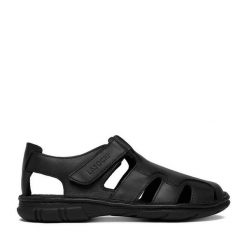 Sandały Lasocki. Czarne sandały męskie Lasocki, bez zapięcia. Za 159.99 zł.