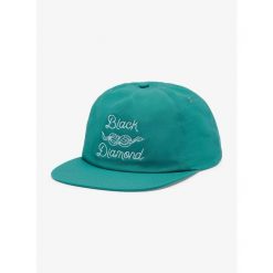 Czapka z daszkiem Black Diamond Synthetic Surf Hat. Zielone czapki męskie Black Diamond, bez wzorów. Za 135.99 zł.
