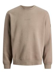 Jack & Jones Bluza "Point" w kolorze beżowym rozmiar: XL. Brązowe bluzy bez kaptura męskie Jack & Jones, xl. Za 156.98 zł.
