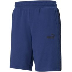 Spodenki męskie Puma Amplified niebieskie. Niebieskie szorty męskie Puma, bez wzorów, z bawełny. Za 108.88 zł.