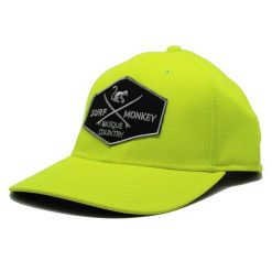 Czapka sportowa - Ochrona UPF50+ - Nylon (Neonowy). Żółte czapki męskie SURF MONKEY, bez wzorów, z nylonu, sportowe. Za 179.95 zł.
