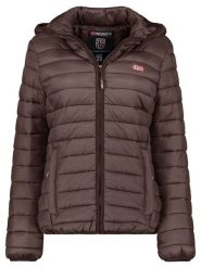 Geographical Norway Kurtka pikowana "Atika" w kolorze brązowym rozmiar: XXL. Brązowe kurtki damskie Geographical Norway, xxl, bez wzorów, bez kaptura. Za 126.75 zł.