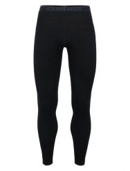 Legginsy termoaktywne męskie Icebreaker Merino 260 Tech. Czarne bielizna termoaktywna męska Icebreaker, m, bez wzorów, z materiału. Za 463.65 zł.