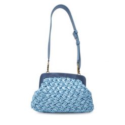 Torebka Marella. Niebieskie torebki klasyczne damskie Marella, bez wzorów, bez dodatków. Za 449.99 zł.