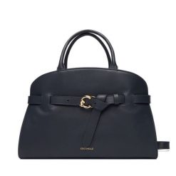 Torebka Coccinelle. Niebieskie torebki klasyczne damskie Coccinelle, bez wzorów, bez dodatków. Za 1,779.00 zł.