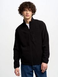 Bluza męska polarowa rozpinana czarna Malkom 906. Czarne bluzy bez kaptura męskie Big Star, l, z dzianiny. W wyprzedaży za 199.99 zł.