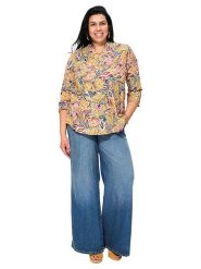 Aller Simplement Bluzka ze wzorem rozmiar: 54-58. Bluzki damskie Aller Simplement, bez wzorów, z bawełny, klasyczne, bez kołnierzyka, bez ramiączek. Za 78.99 zł.