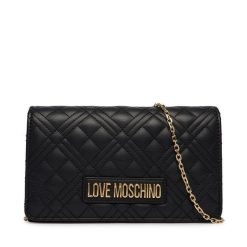 Torebka LOVE MOSCHINO. Czarne torebki klasyczne damskie Love Moschino, bez wzorów, bez dodatków. Za 639.99 zł.