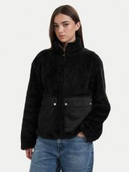 HUGO Futro Fayla-1_B 50563093 Czarny Relaxed Fit. Czarne futra damskie Hugo, l. Za 849.99 zł.