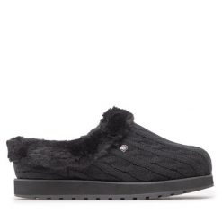 Kapcie Skechers. Czarne kapcie damskie Skechers. Za 169.99 zł.