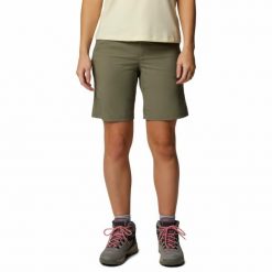 Spodenki szorty damskie Columbia Leslie Falls Long Short II. Brązowe szorty damskie Columbia, bez wzorów, sportowe. Za 207.99 zł.