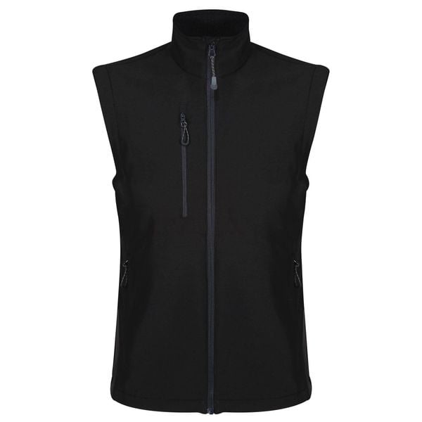 Ocieplana Męska Softshell Z Recyklingu. Czarne kurtki softshell damskie Regatta, m, bez wzorów, z softshellu, bez kaptura. Za 134.99 zł.
