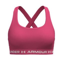 Under Armour Crossback Mid Bra Top Damskie. Białe topy sportowe damskie Under Armour, s, bez wzorów, z elastanu, bez ramiączek. Za 196.36 zł.
