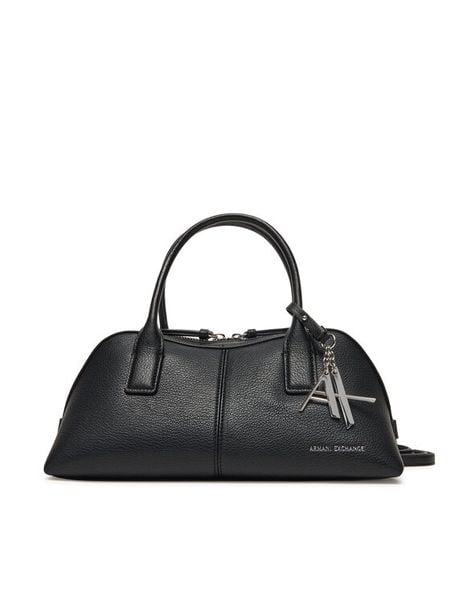 Armani Exchange Torebka Spalla XW001572 AF17127 Czarny. Czarne torebki klasyczne damskie Armani Exchange, bez wzorów, ze skóry, bez dodatków. Za 619.99 zł.