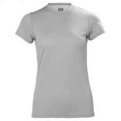 Koszulka sportowa damska Helly Hansen W Tech Tshirt. Szare bluzki sportowe damskie Helly Hansen, xl, bez wzorów, z poliesteru, bez ramiączek. Za 179.00 zł.