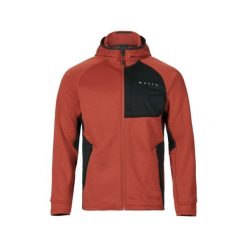 Kurtka turystyczna z termicznym kapturem Musto Evo. Brązowe kurtki męskie Musto, bez wzorów, sportowe. Za 612.50 zł.