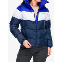 Kurtka ocieplana damska Columbia Puffect II Colorblock Jacket. Niebieskie kurtki damskie Columbia, bez wzorów, bez kaptura. Za 359.00 zł.