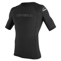 Koszulka O'Neill wetsuits Basic Skins. Czarne bluzki damskie O'neill, l, bez wzorów, bez kołnierzyka. Za 136.90 zł.