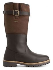 TRAVELIN' Skórzane kozaki "Hyllestad" w kolorze brązowym rozmiar: 44. Brązowe buty zimowe męskie Travelin', z materiału, bez zapięcia. Za 546.48 zł.